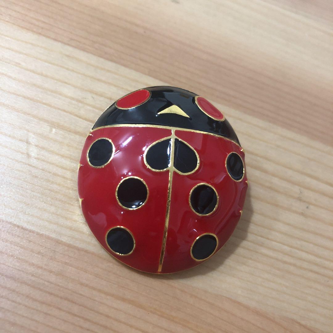 ジョジョの奇妙な冒険 荒木飛呂彦原画展限定 てんとう虫ブローチ