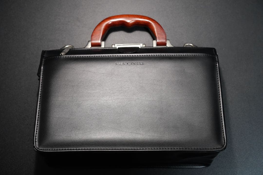 LEVANTO ダレスバッグ 日本製ビジネスバッグ 木製ハンドル ダレスバッグ 本革 ミニ 日本製 SADDLE 口枠 ミニダレスバッグ 木製