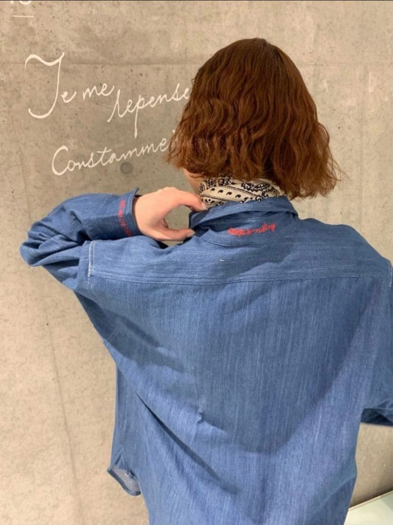 スローブイエナ PAYDAY ペイデイ 別注 シャンブレーシャツ デニムシャツ PAYDAY/ペイデイ】SLOBE別注 シャンブレーシャツ◇｜フォーワンセブン