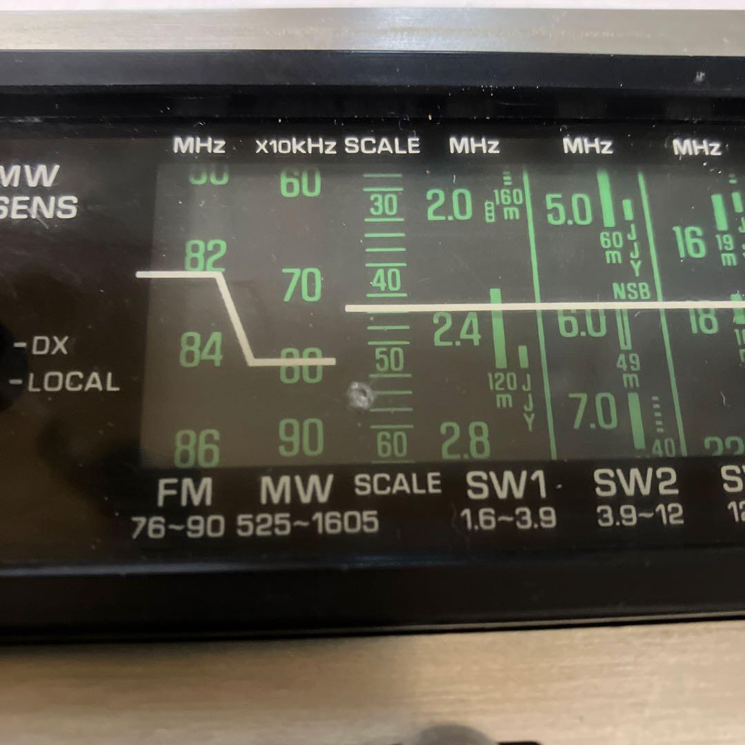 拓殖和博様用ナショナルラジオ　クーガー１１５　　　　　　完動品