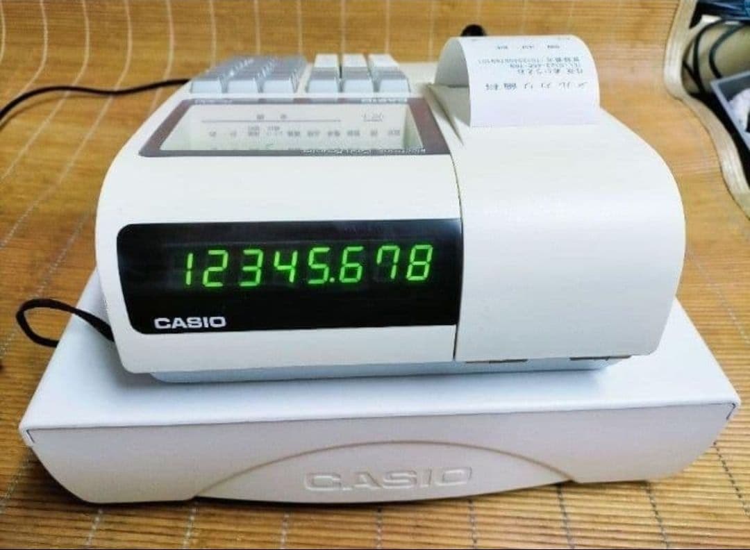 希少カシオレジスター 医院 歯科 薬局 点数計算専用レジスター 333100