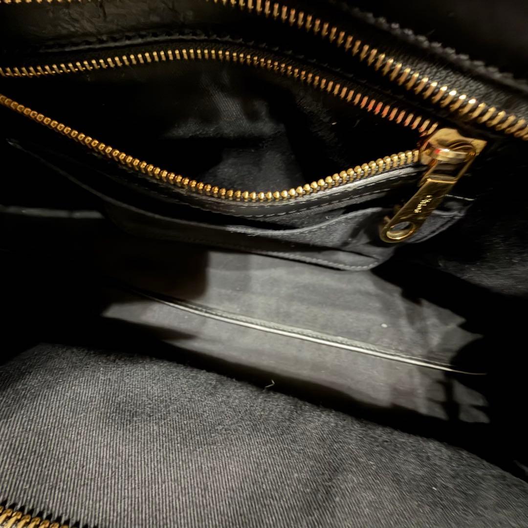 Chloé クロエ Alice アリス レザー ハンドバッグ 大容量