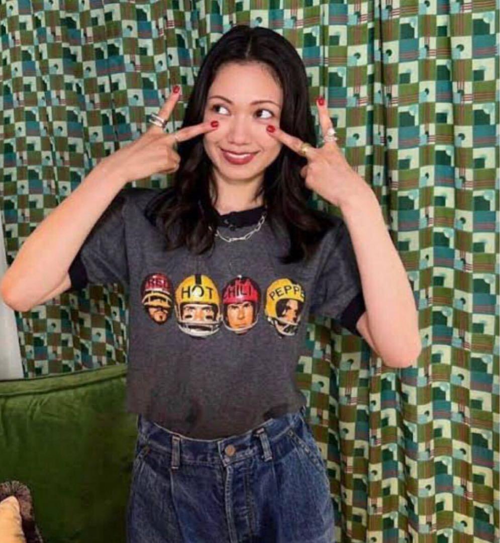 二階堂ふみ Red Hot Chili Peppers Tee レッチリTシャツ - メルカリ