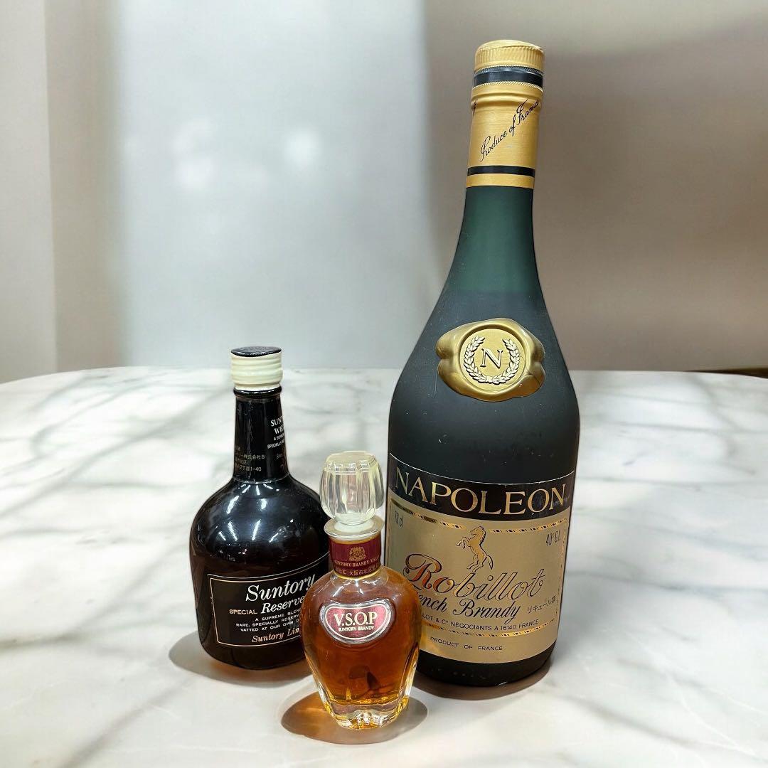 古酒】ナポレオン リザーブ VSOP ウイスキー ブランデーセット - メルカリ