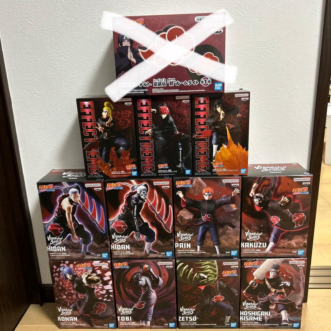 NARUTO ナルト 疾風伝 暁 フィギュア 11点コンプリートセット - メルカリ