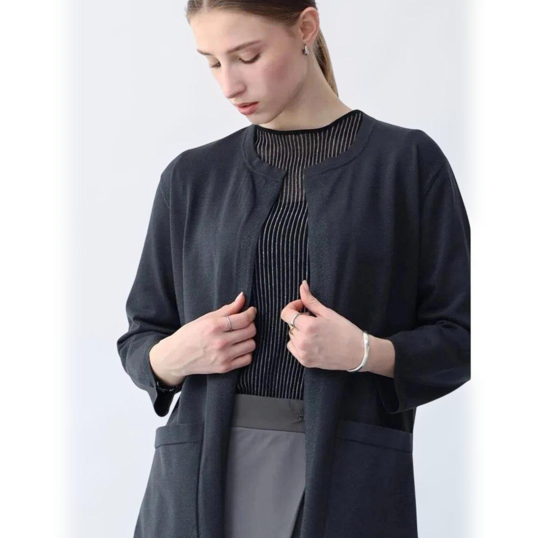 新品 アーガ Age ロングカーディガン ニット ヤマダヤ スコットクラブ