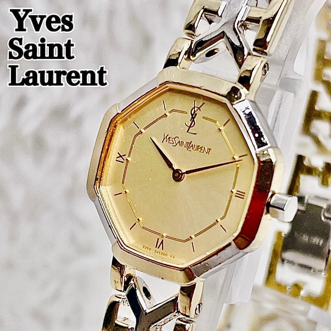 Yves Saint Laurent オクタゴン レディース腕時計 クォーツ - メルカリ