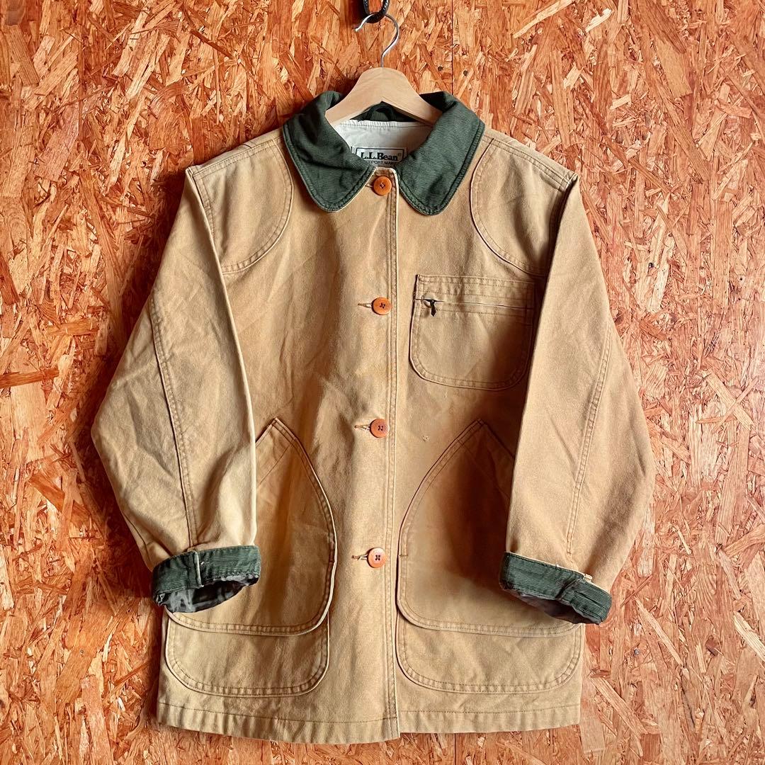 80s OLD L.L.Bean USA製 ハンティングジャケット カバーオール