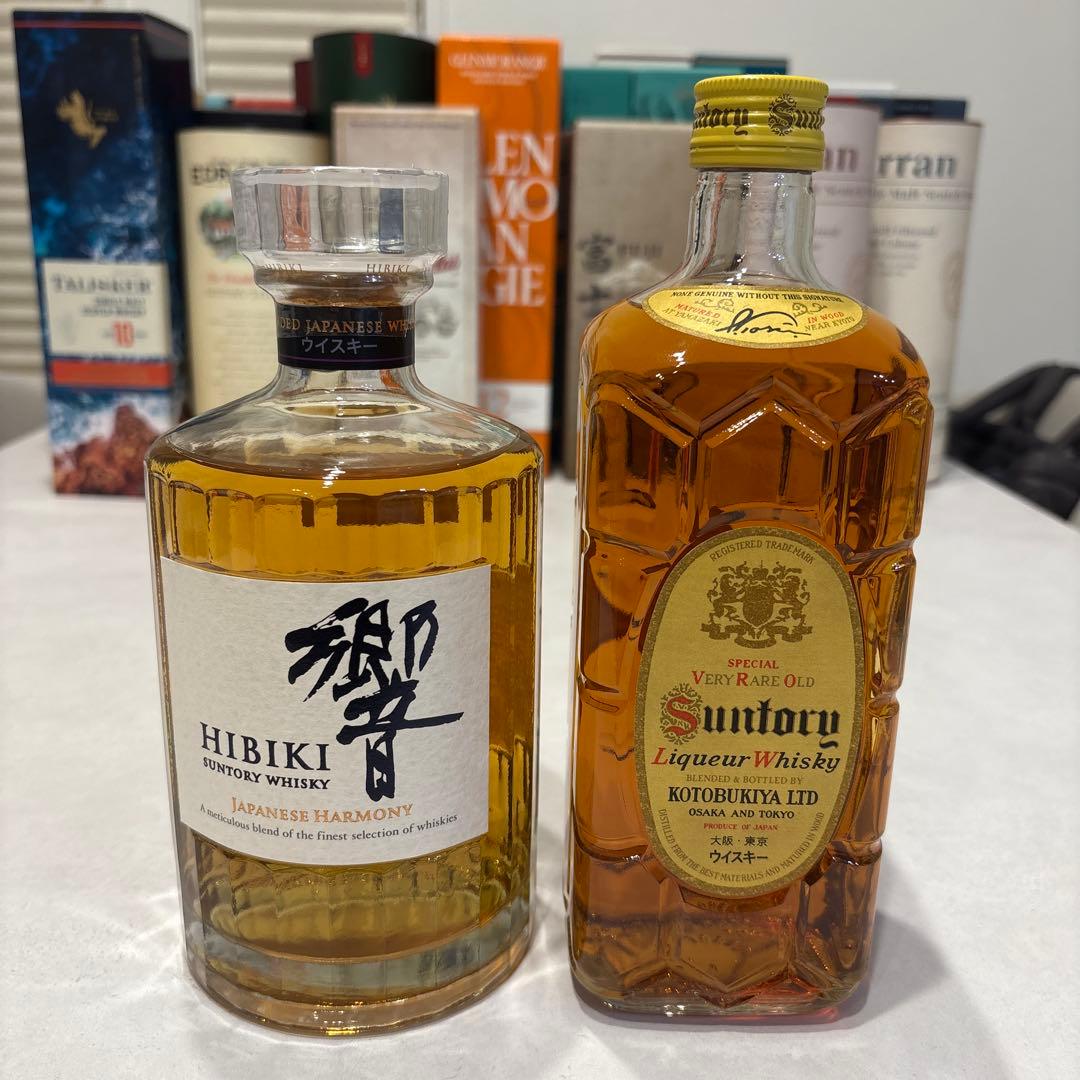 響ジャパニーズハーモニー& 復刻版角瓶 ウイスキー　2本セット 楽天市場】【お一人様1本限り】 サントリー ウイスキー 響