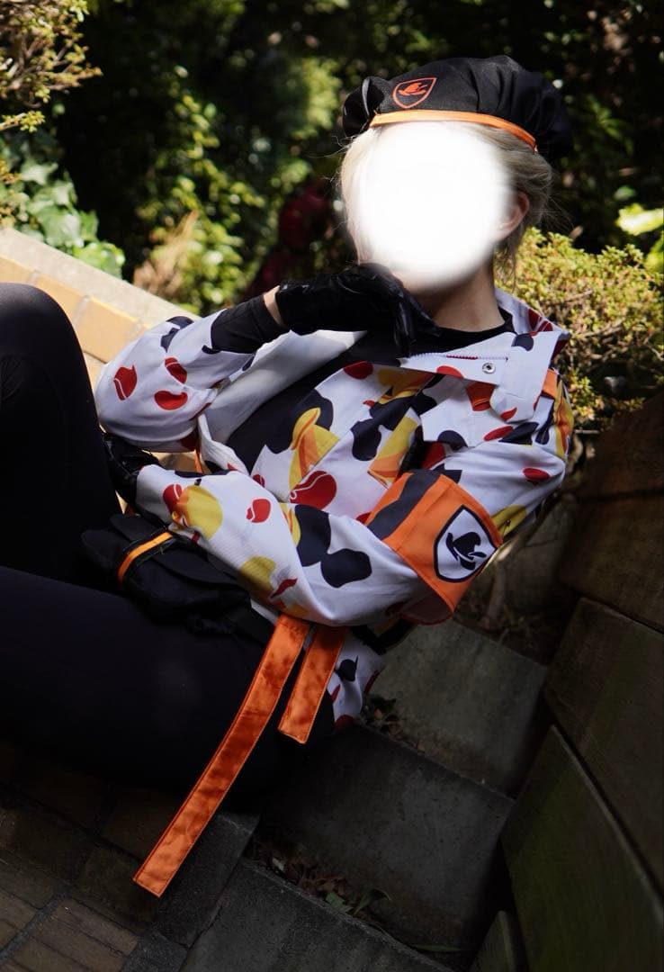 ツイステ　ビーンズカモ　トップス　小物セット　ウィッグなし　業者製Mサイズ ツイステッドワンダーランド ツイステ ジェイド・リーチ SR/ビーンズ