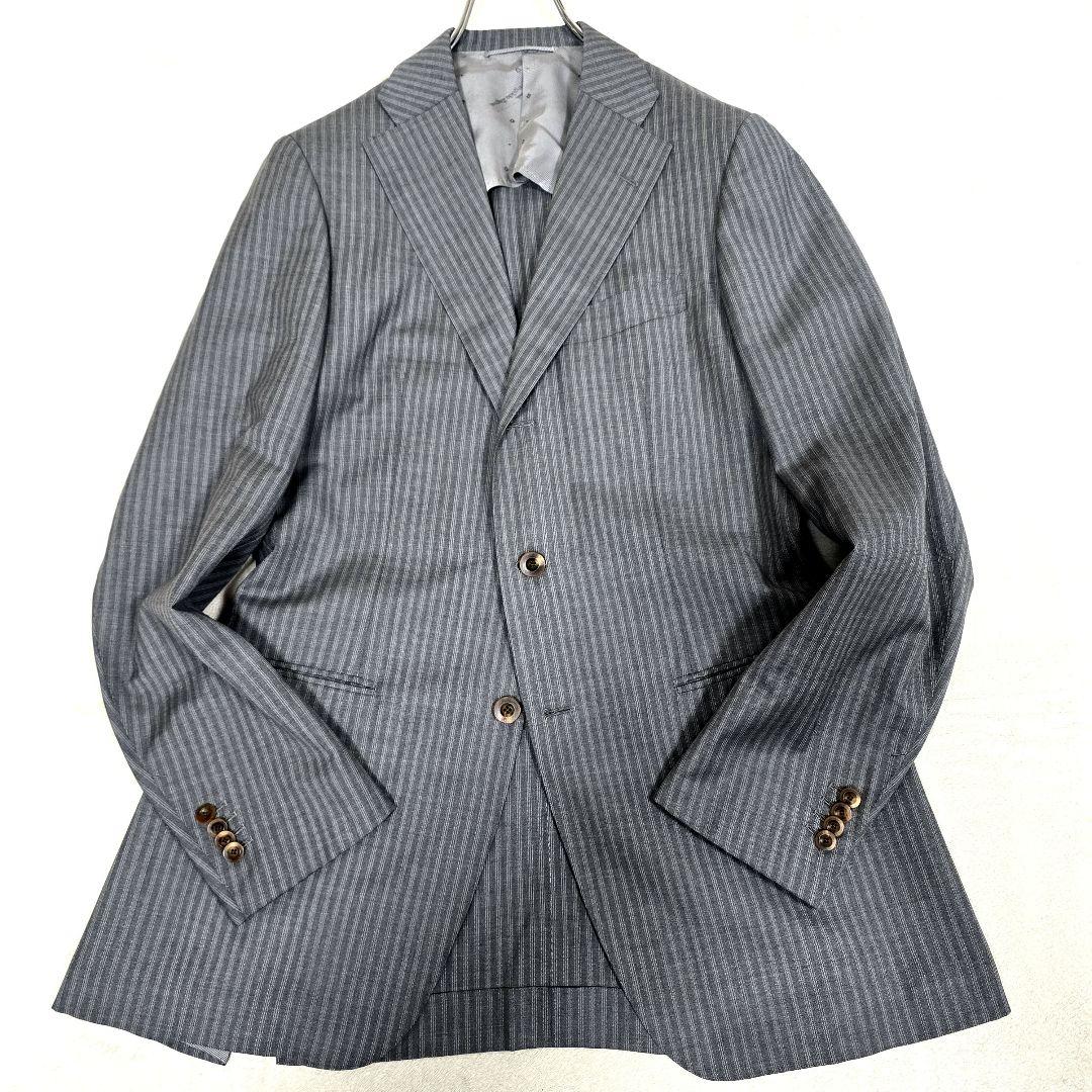 トゥモローランド ゼニア スーツセットアップ ストライプ ビジネス