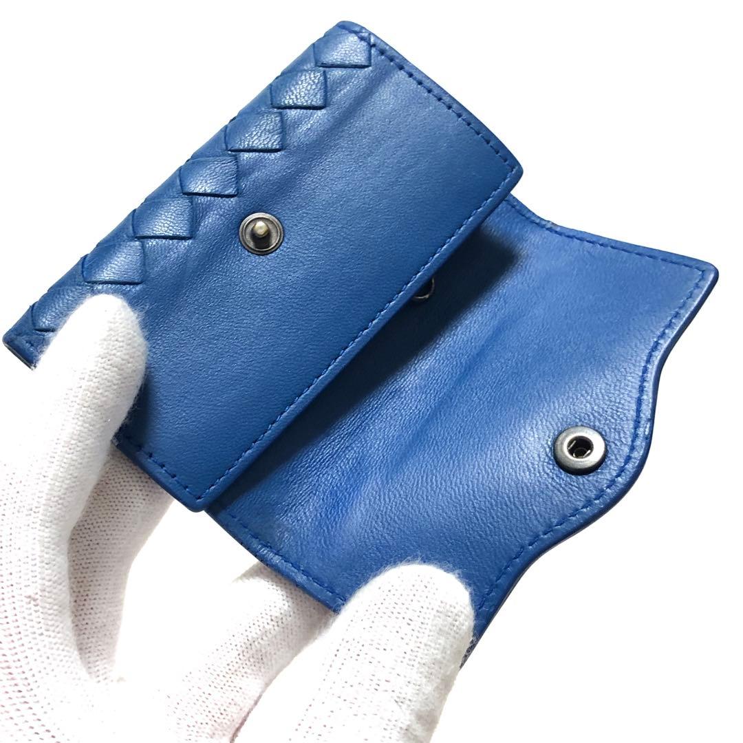 ボッテガ ヴェネタ キーケース イントレチャート ラムレザー