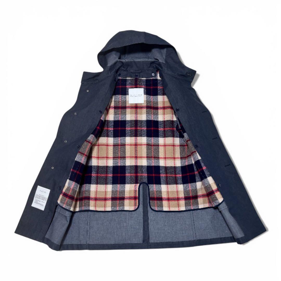 極美品✨ マッキントッシュ ステンカラーコート ライナー フード