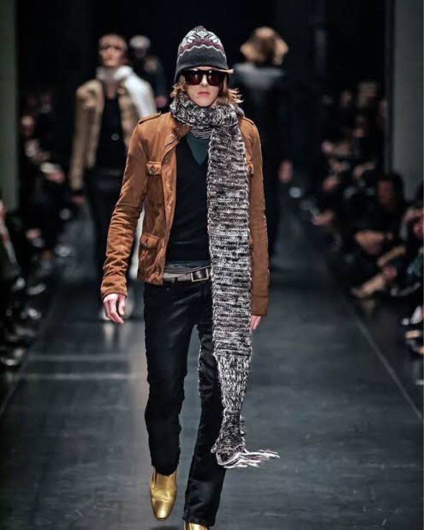 Dior Homme ディオールオム エディ期 2005AW ストライプニット ⭐良品