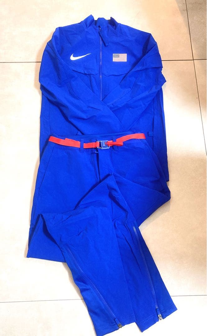 n*n様 NIKE PRO ELITE USA パリ五輪 スタンドジャケット&パ NIKE PRO ELITE USA パリ五輪 スタンドジャケット&パンツ S - メルカリ