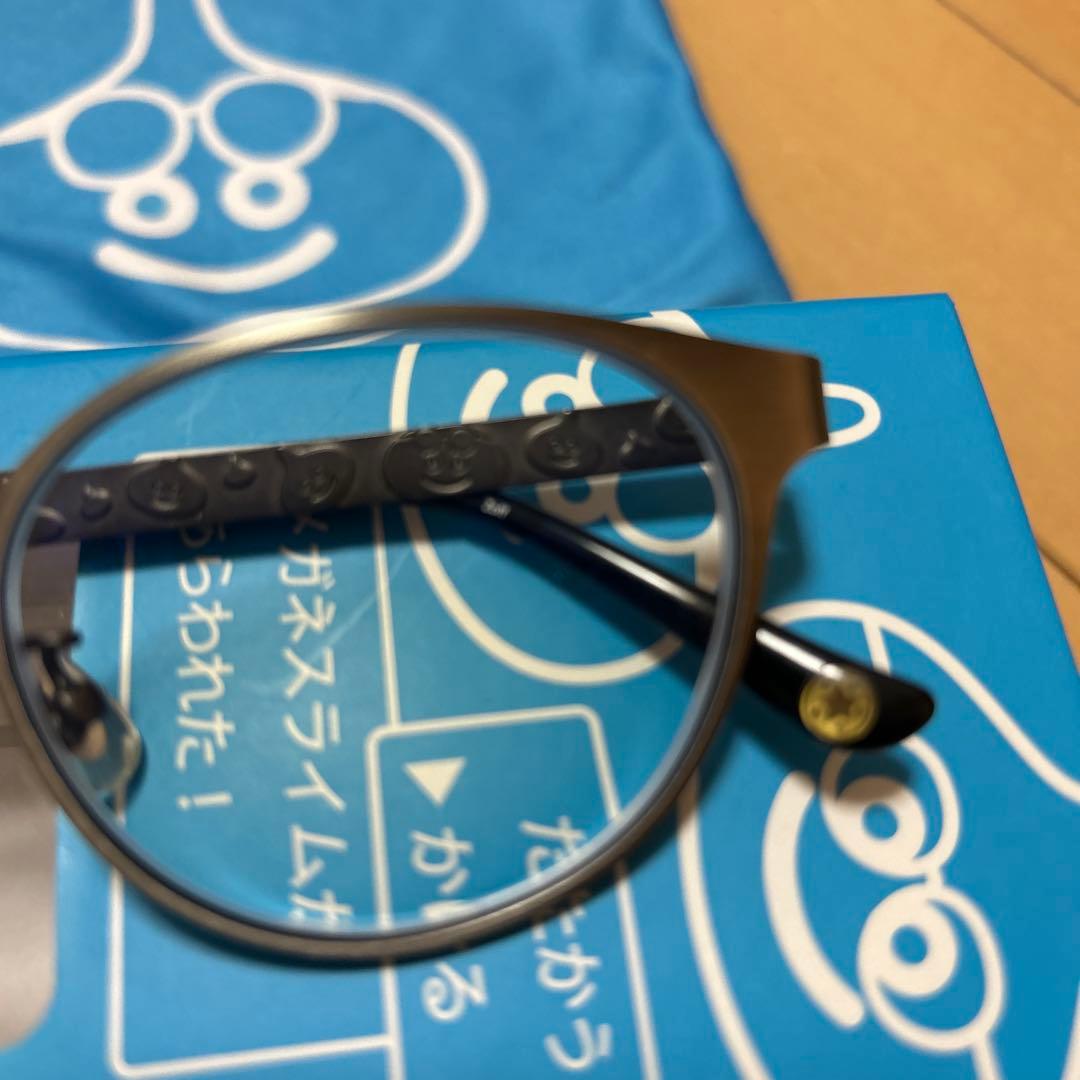 Zoff PC 度いりメガネ ケース付き ドラクエコラボ スライム