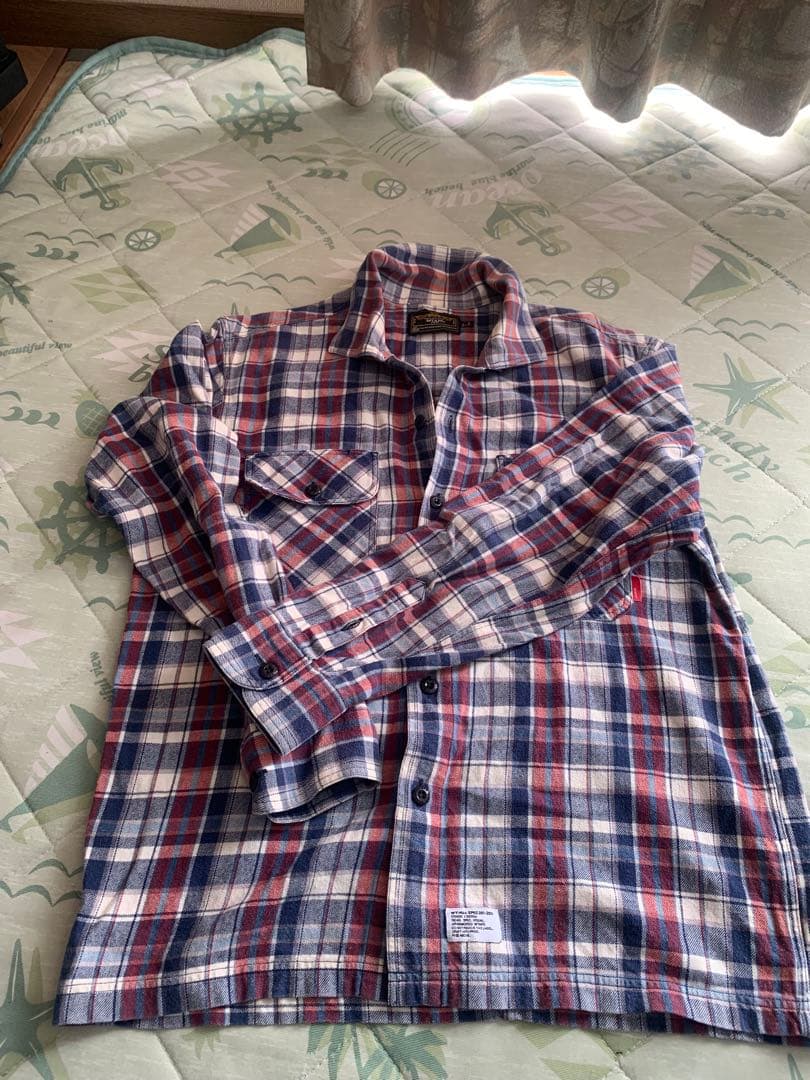 Wtaps チェック柄 長袖シャツ S - メルカリ