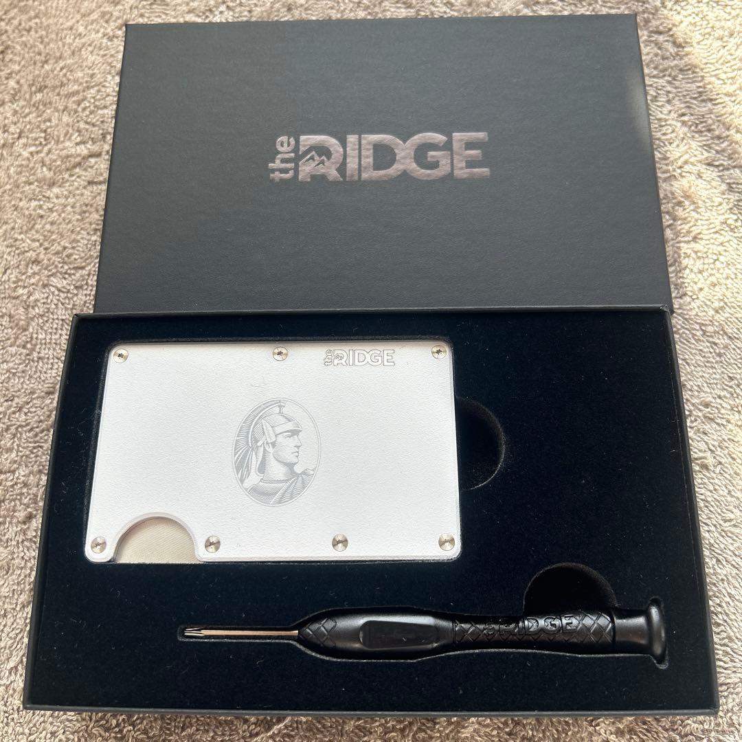 the Ridge AMEX マネークリップ 限定ホワイト 専用工具付き - メルカリ