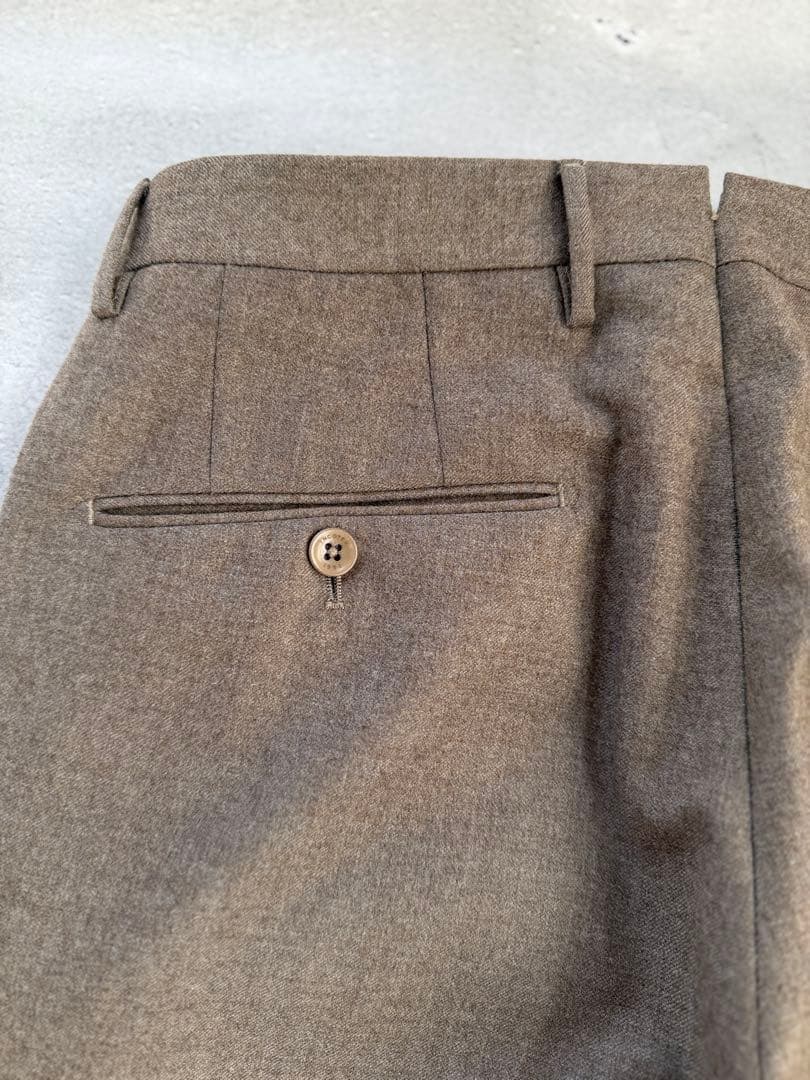 a*i様 インコテックス 35型ウールフランネル スリムフィットグレージュ