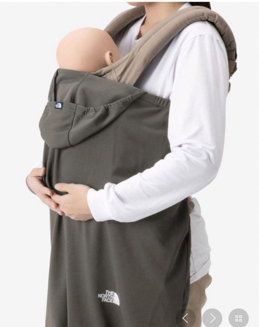 THE NORTH FACE 抱っこ紐ケープ 春〜夏 ネイビー - メルカリ