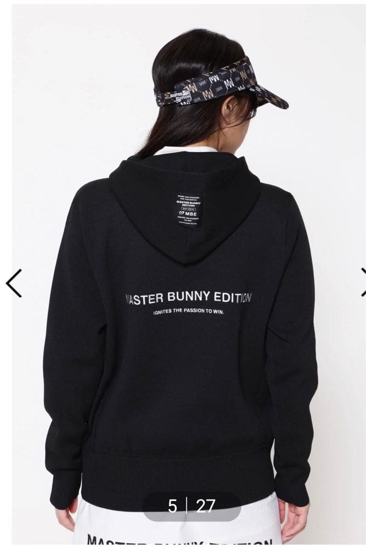 マスターバニー レディース 接結ニットフーディプルオーバー 2