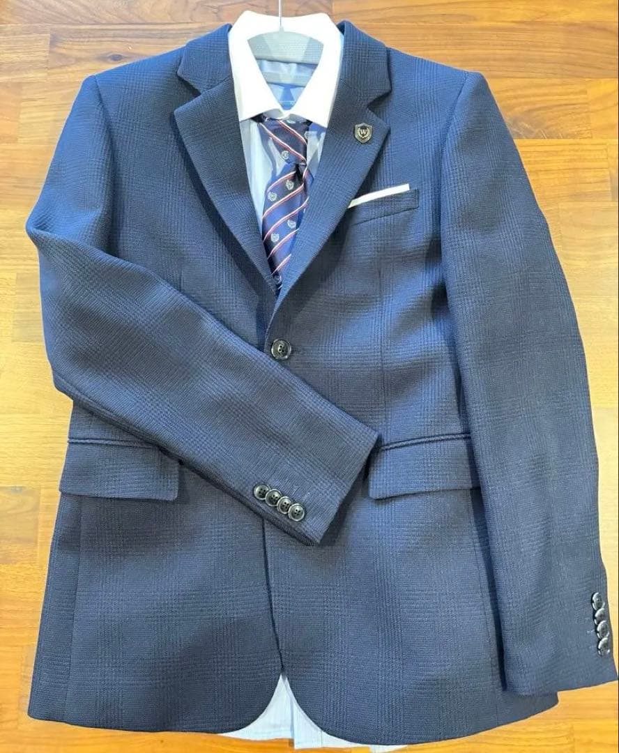 卒業式 スーツ　waltz by BEAMS DESIGN ネイビー　160 卒業式 スーツ waltz by BEAMS DESIGN ネイビー 160