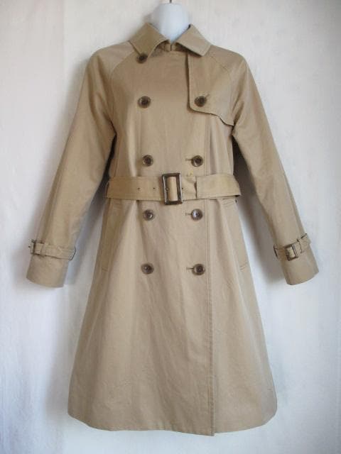 美品 デミルクスビームス トレンチコート ダブル ベルト付き M