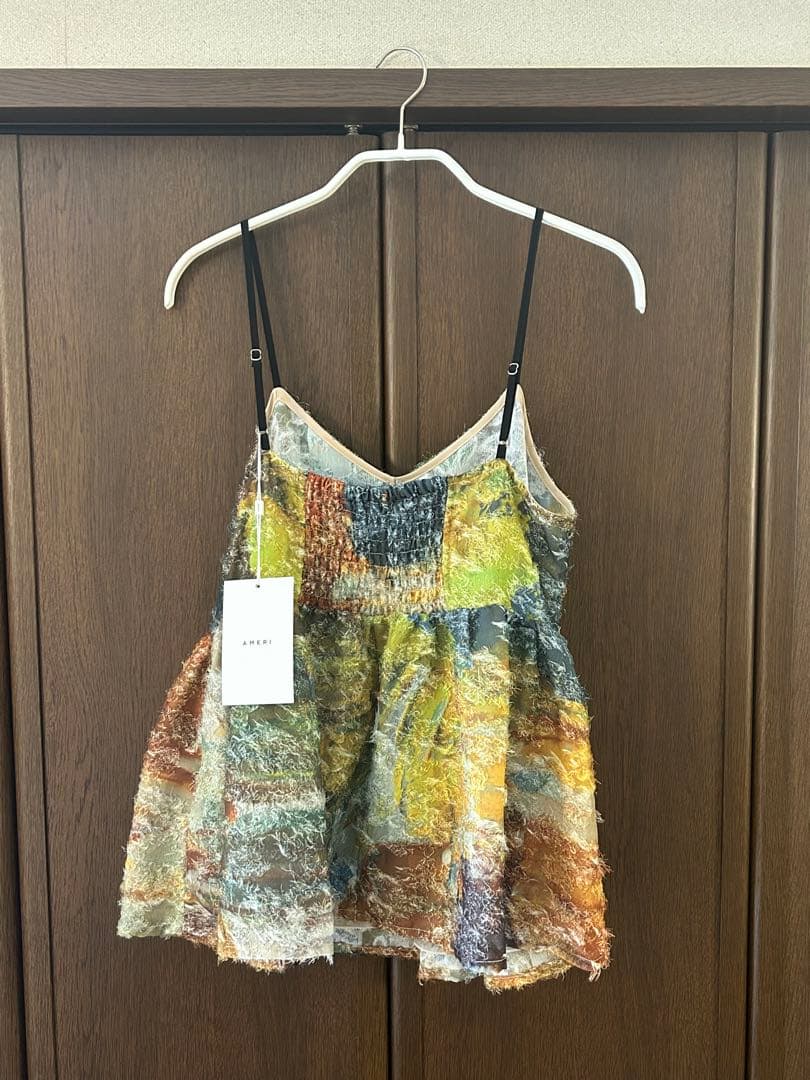 AMERI新品MEDI RACHEL FLUFFY ART CAMISOLE - メルカリ