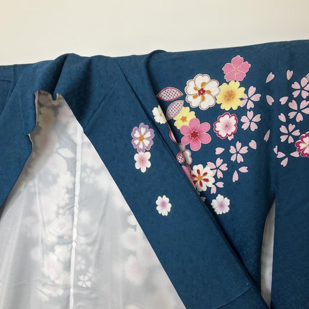 しおり様専用 桜の花模様振袖6点セット 金駒刺繍 トールサイズ ガード