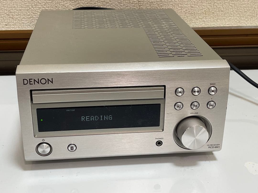 DENON CD RCD-M41プレーヤー シルバー アバックWEB-SHOP / RCD-M41 [プレミアムシルバー] DENON [デノン