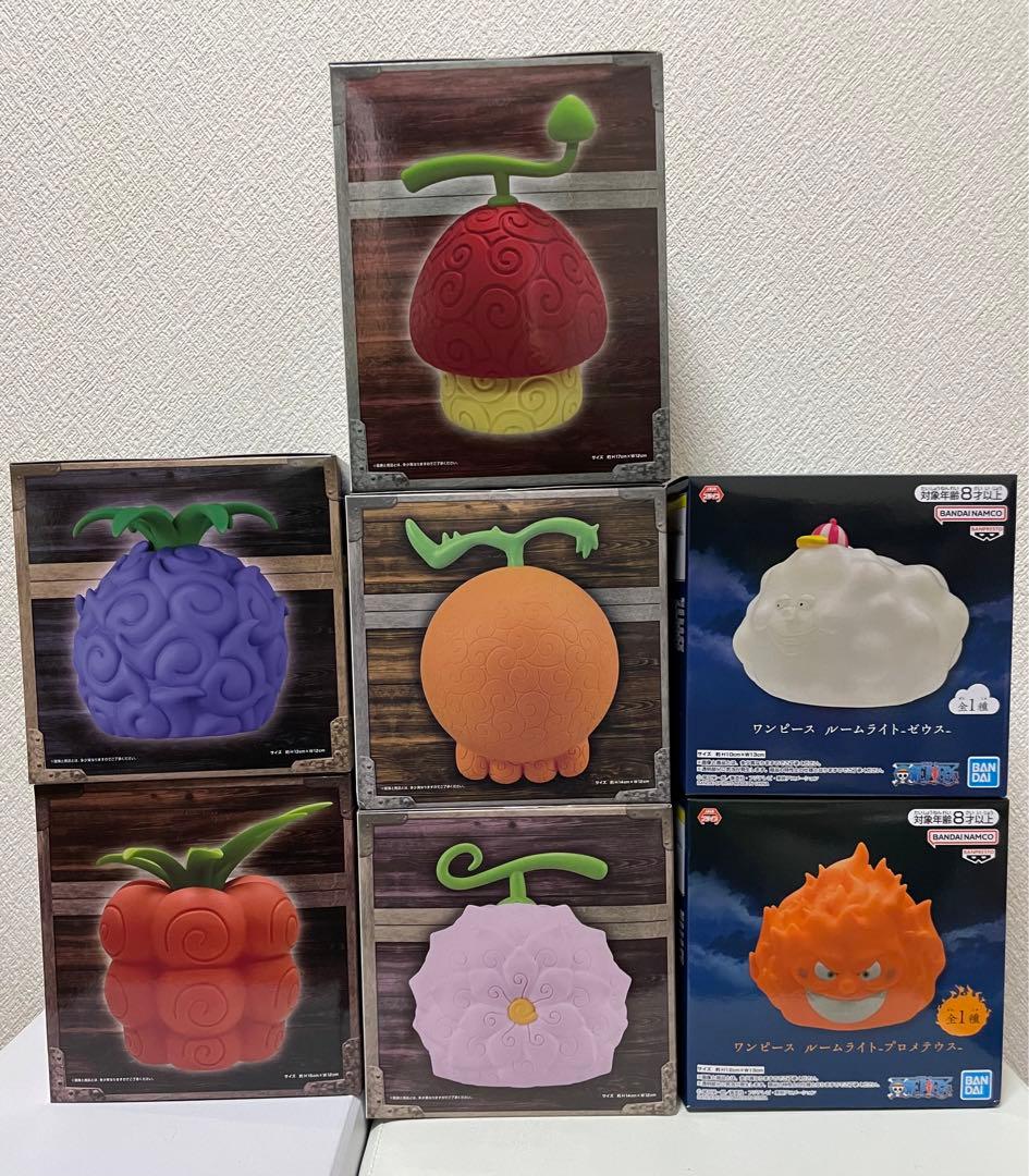 匿名配送】ONE PIECE ワンピース 悪魔の実 ルームライト セット - メルカリ