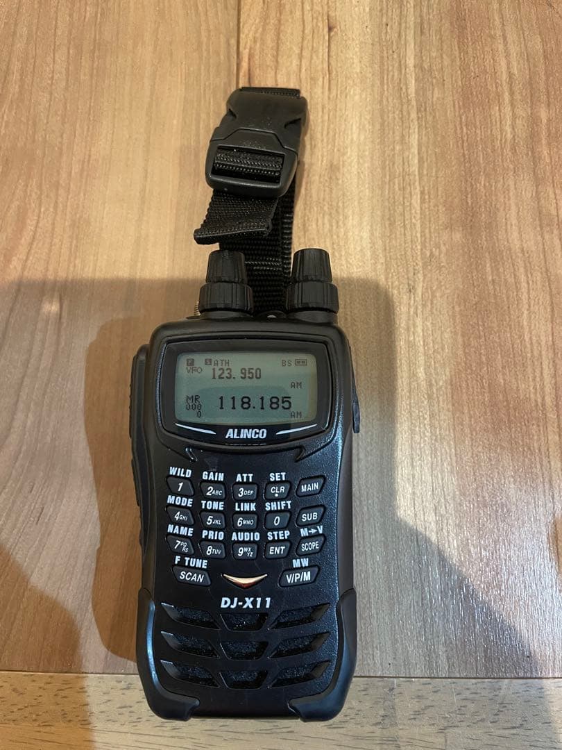ALINCO DJ-X11 受信機 黒 ストラップ付き Amazon | ALINCO 広帯域受信機 ワイドバンドレシーバー DJ-X11