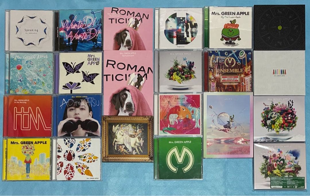 正規品 Mrs.GREEN APPLE 初回限定 22枚 どこかで日は昇る 等 - メルカリ