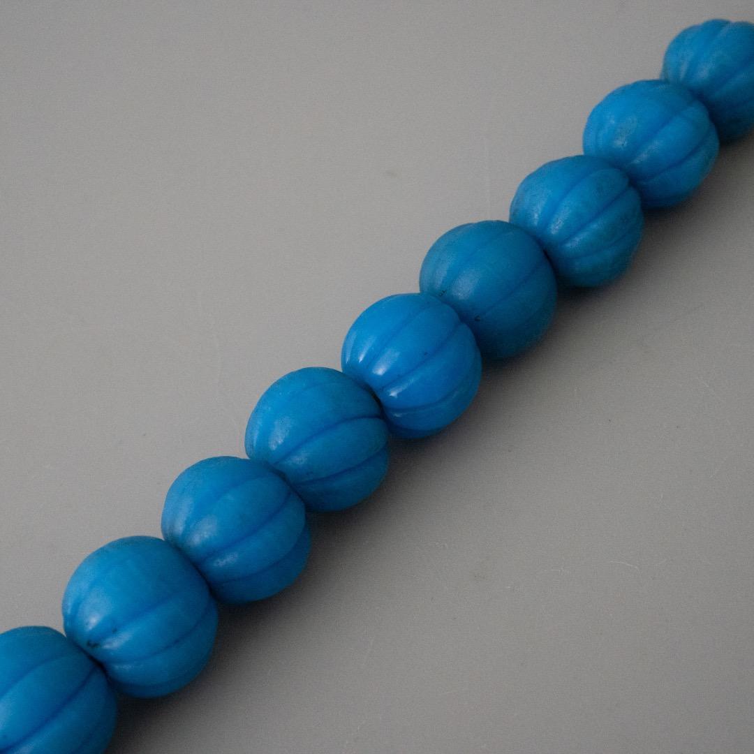 アイヌ 首飾り タマサイ アイヌ玉 ガラス玉 トンボ玉 みかん玉 民族