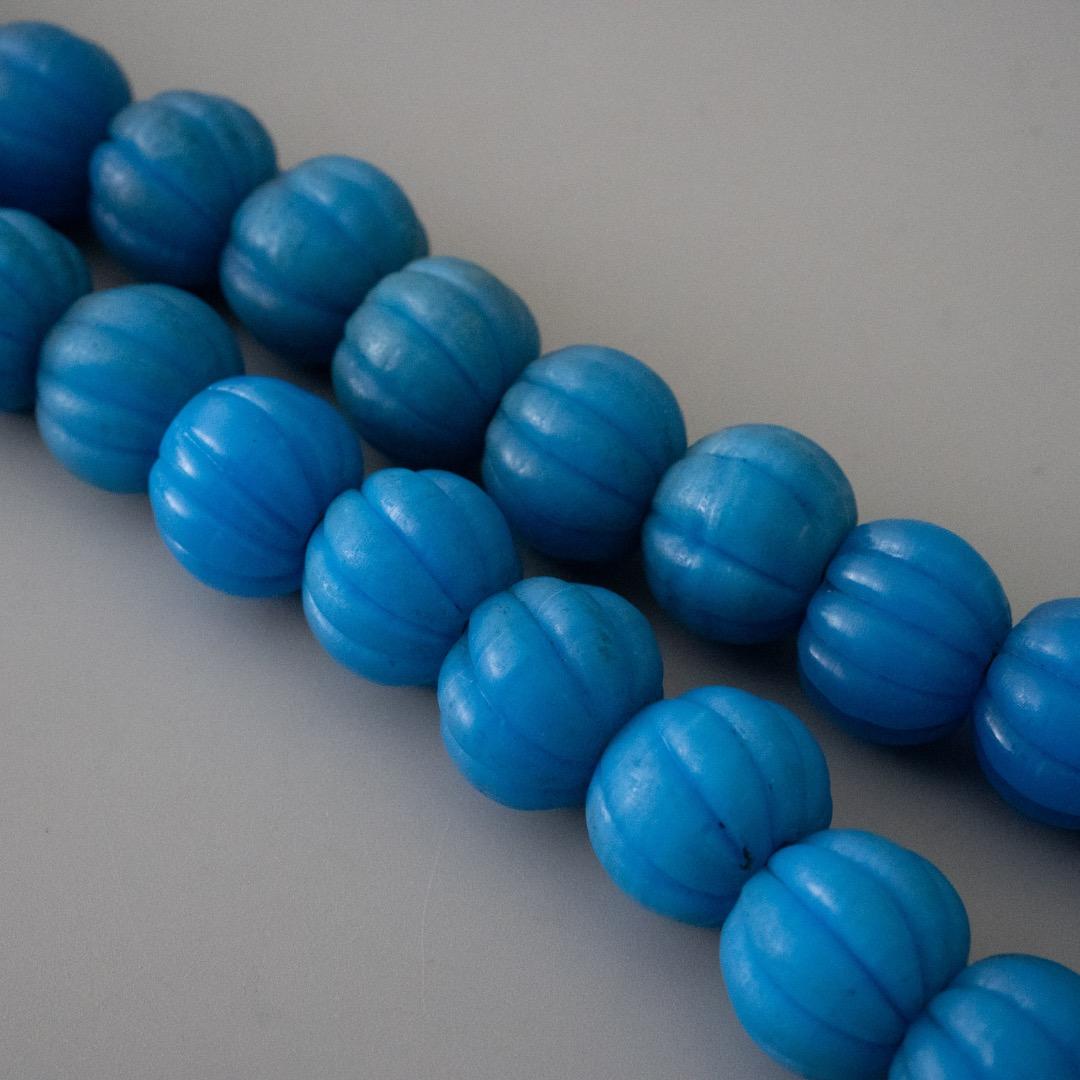 アイヌ 首飾り タマサイ アイヌ玉 ガラス玉 トンボ玉 みかん玉 民族