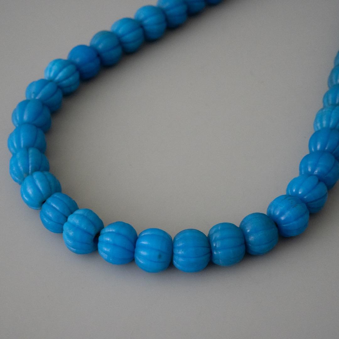 アイヌ 首飾り タマサイ アイヌ玉 ガラス玉 トンボ玉 みかん玉 民族