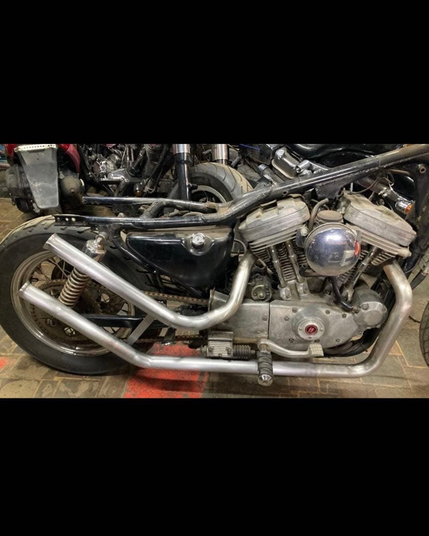 スポーツスター ラウンドエンド アップスイープ 883 1200 ハーレー