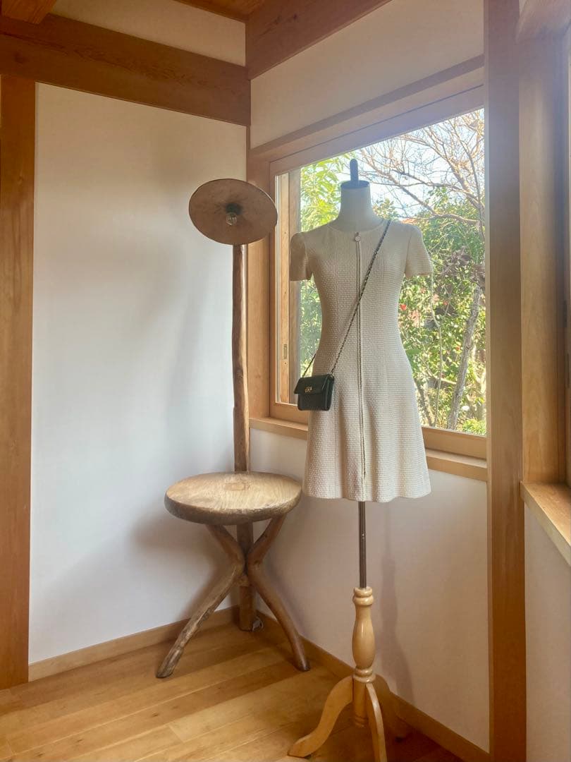 CHANEL ワンピース ココマーク 特価 クリーニング済 ガーメントカバー