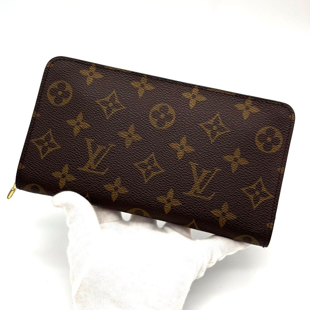 ルイヴィトン モノグラム ポルトモネジップ ラウンドファスナー 長財布