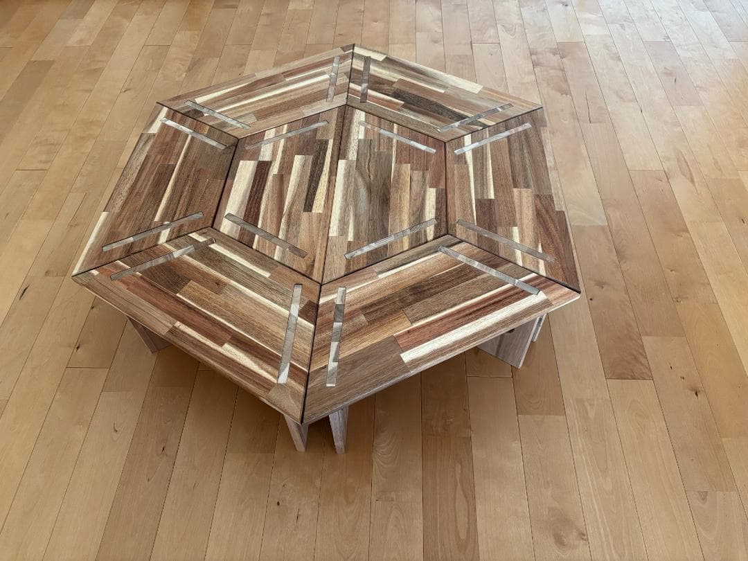 中サイズ ヘキサゴンテーブル ヘキサテーブル 囲炉裏テーブル 組み立て式 Amazon.co.jp: RcrCamp ヘキサゴンテーブル ブラウン ヘキサテーブル