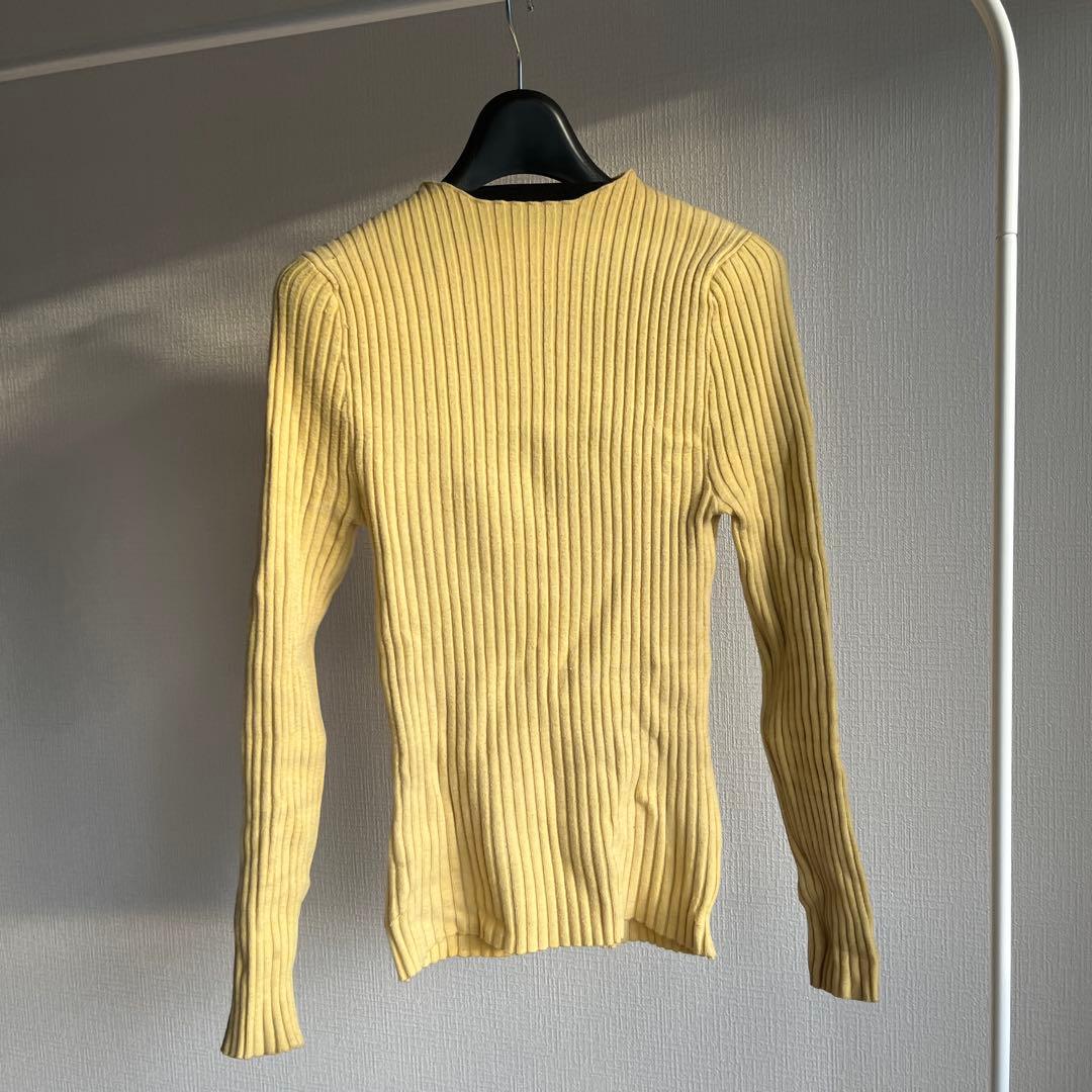 giugiu リブニット Lサイズ JIGGYS SHOP（ジギーズショップ） ニットセーター メンズ トップス