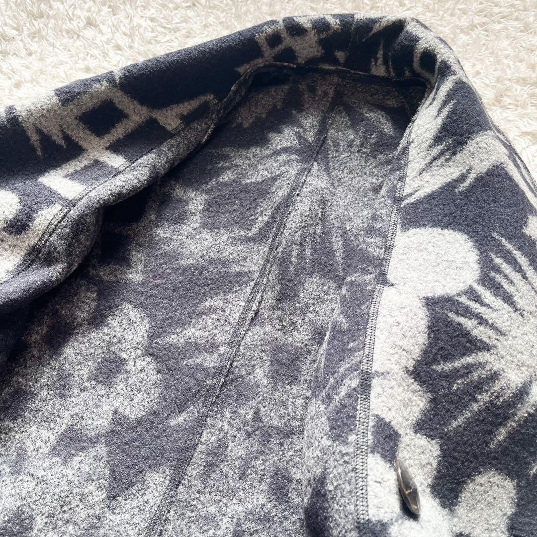 15年winterヨーガンレール ジャカードフェルトのコート ウール