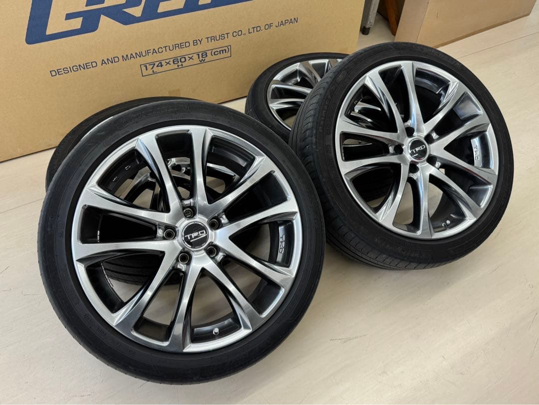 TRD TF5 19インチ(夏タイヤ付き)ナット付き - メルカリ