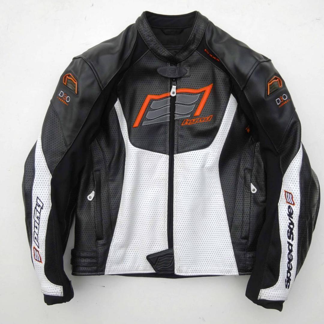 ヒョウドウHYOD speed D3o パンチングレザージャケット サイズL - メルカリ