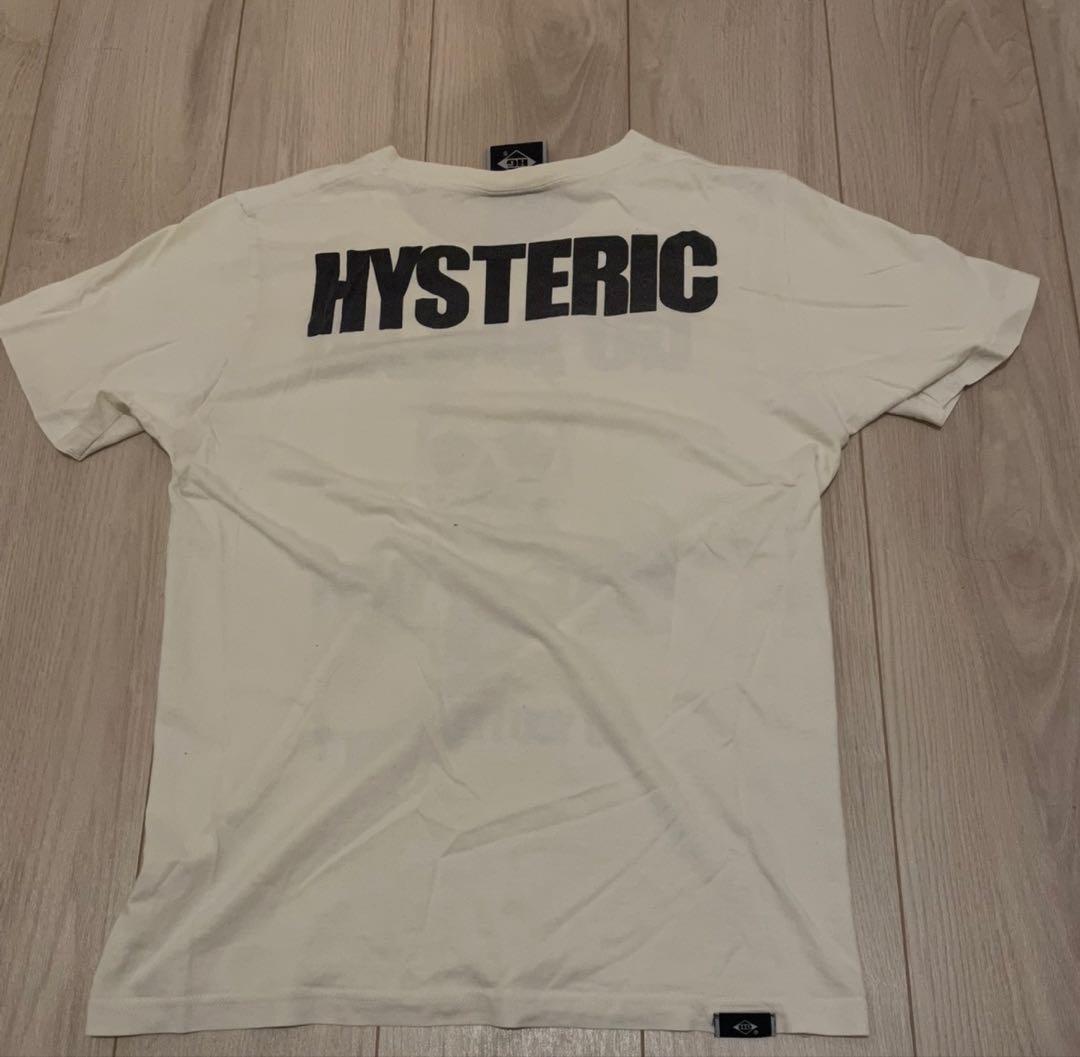 HYSTERIC GLAMOUR スカルプリント Tシャツ GO AHEAD 白 - メルカリ
