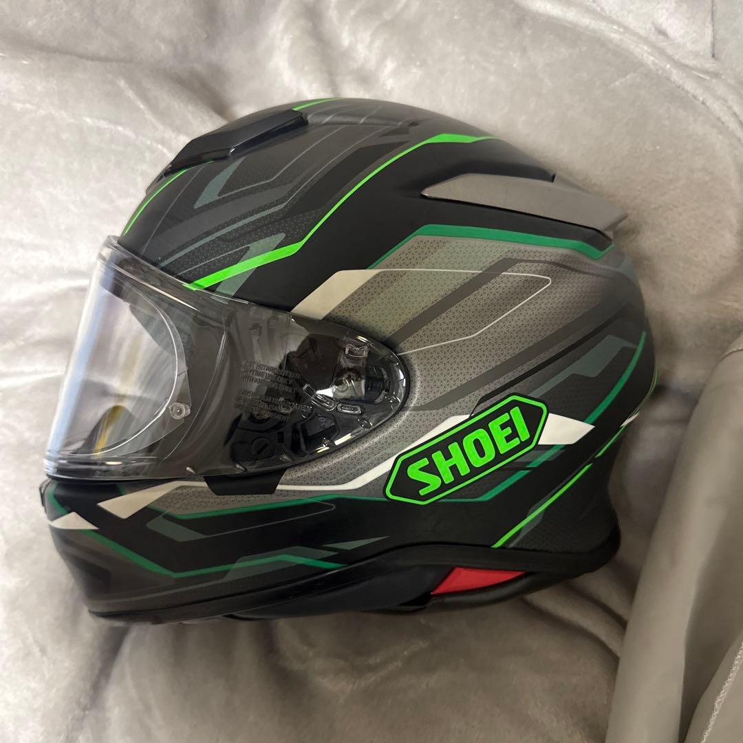 Z-8 SHOEI フルフェイスヘルメット Z8 ブラック/グリーン