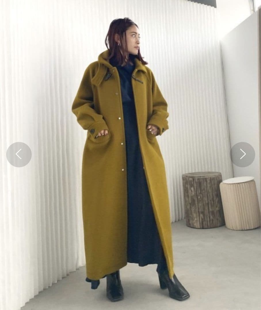Ameri 2WAY COLLAR DUFFLE COAT - メルカリ