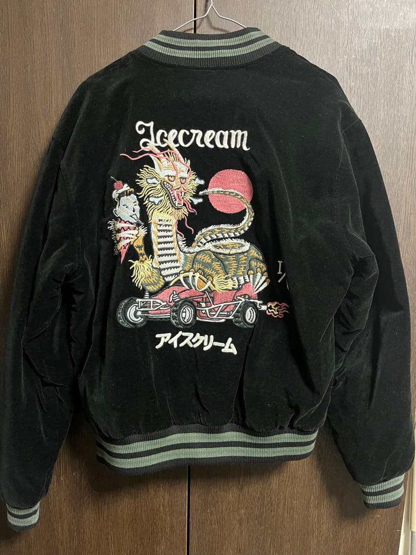さらに値下げ❗️ 激レア icecream スカジャン スタジャン Mサイズの