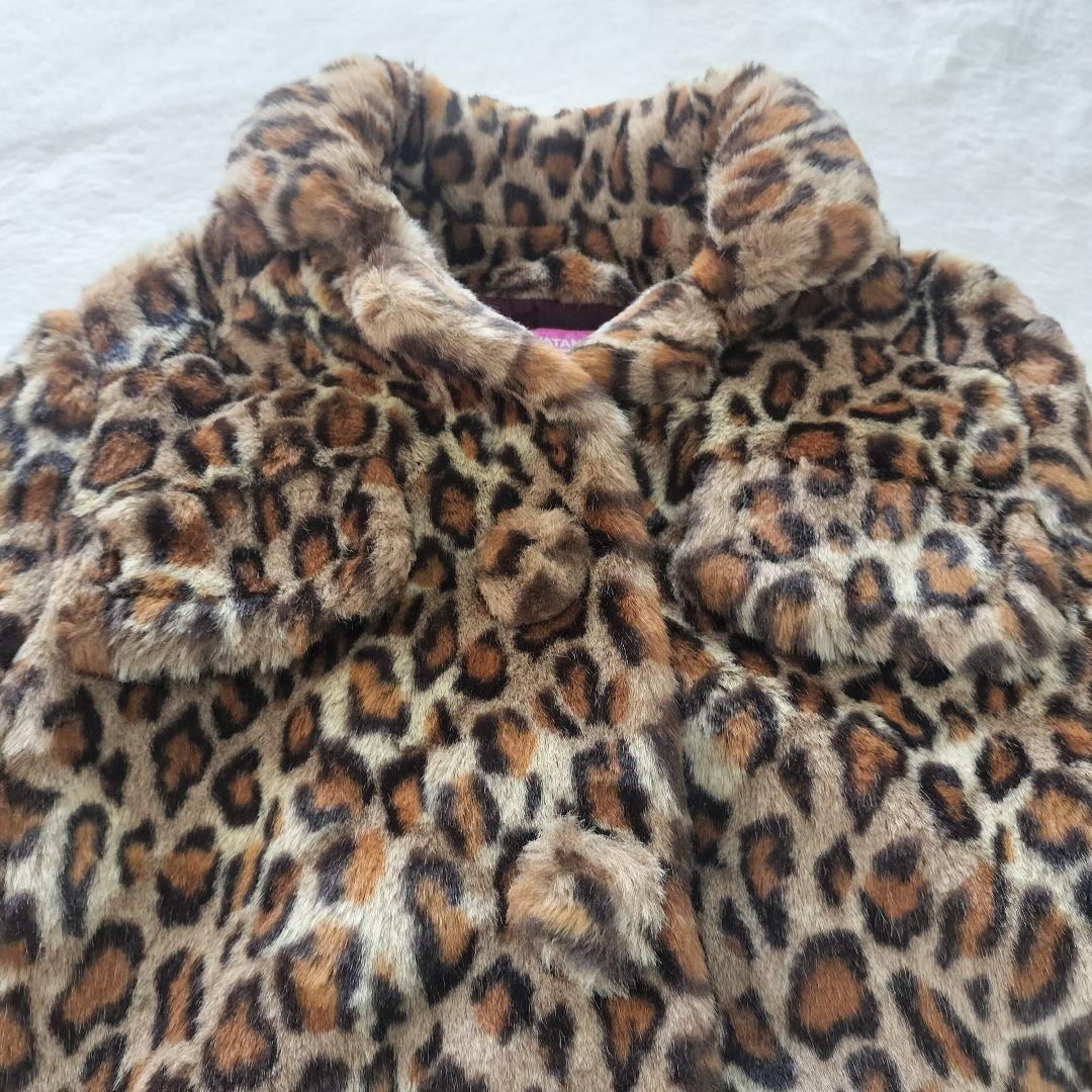 ジュンヤワタナベ コムデギャルソンマン レオパード ファー ジャケット