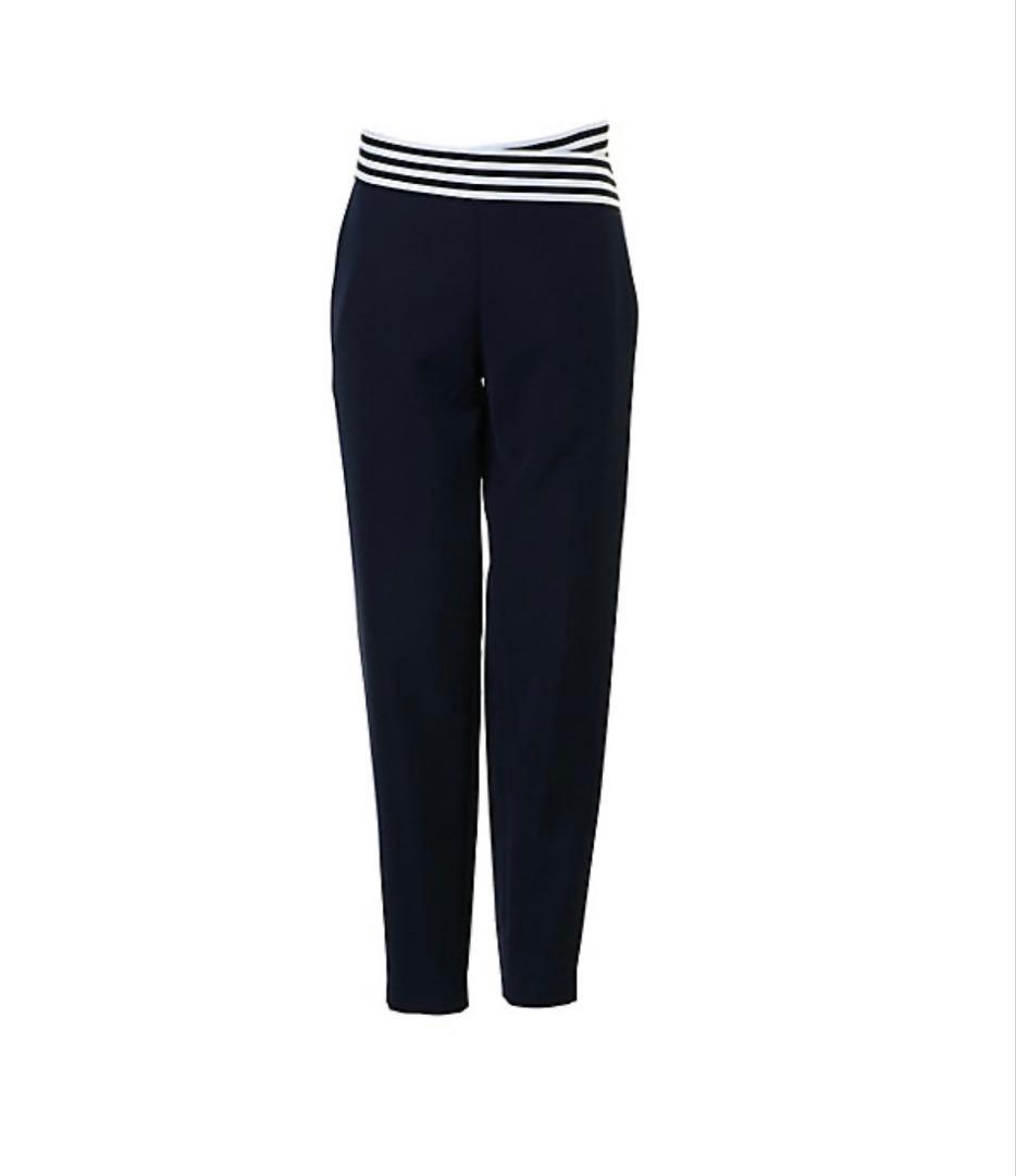 Borders at Balcony テーパードパンツ ネイビー 36 - メルカリ